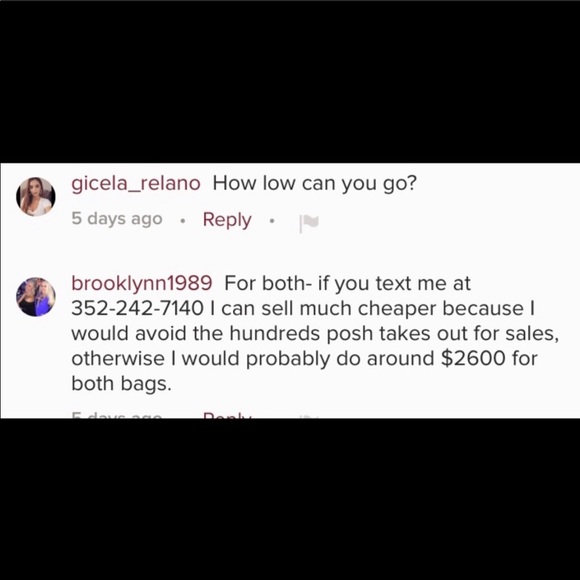 SCAMMER ALERT ❗️❗️F🅰️ke Chanel - brooklynn1989 - Picture 8 of 8